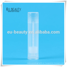 Tubo de labios transparente para labios